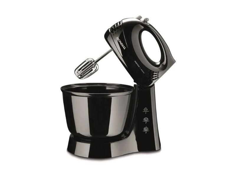 Batedeira Prática 400W 3.6L B-44-B Preto Mondial 60Hz